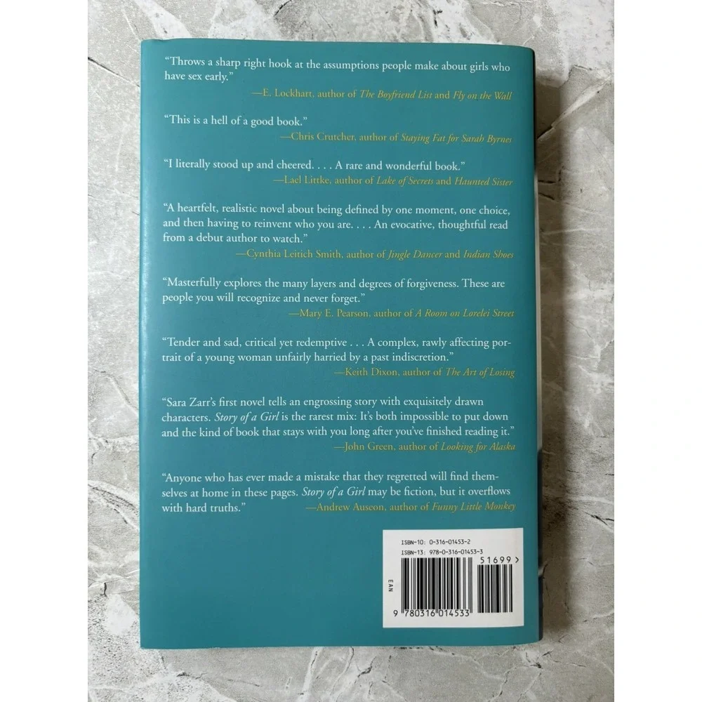 Story of‎ a Girl by Sara Zarr (2007, Hardcover) NEW